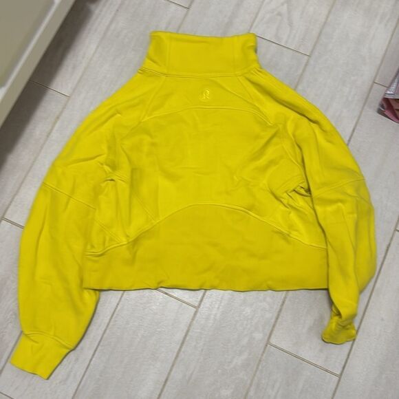 New Lululemon yellow half zip XS/S - Picture 5 of 5